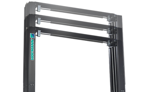 adjustable height extension for a two post lift