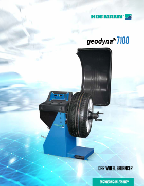 geodyna® 7100 Équilibreuse de roues avec affichage numérique brochure