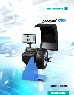 geodyna® 7200s Équilibreuse de roues avec écran LCD brochure