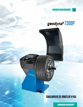 geodyna® 7300P Pkw-Radauswuchtmaschine mit LED-Display brochure