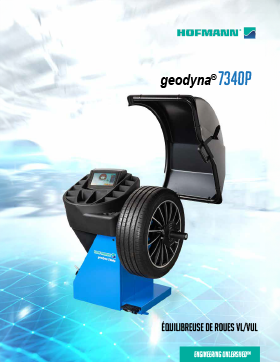 geodyna® 7340P HIGH VOLUME WHEEL BALANCER brochure