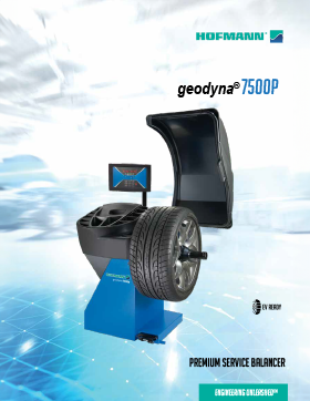 geodyna® 7750P Balanceadora de ruedas de automóvil con pantalla geoTOUCH™ brochure