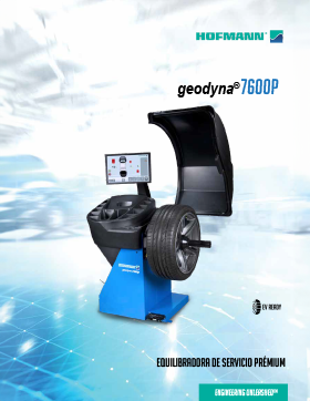 geodyna® 7600P Car Wheel Balancer with Touchscreen brochure