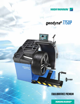 geodyna® 7750P Balanceadora de ruedas de automóvil con pantalla geoTOUCH™ brochure