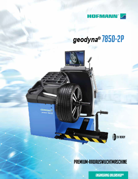 geodyna® 7850-2P Car Wheel Balancer with Touchscreen brochure