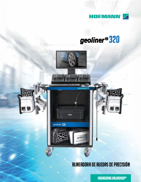 geoliner® 320 Aligneur de roues 3D sur la voiture brochure