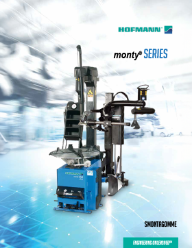 monty® 3550 GP PLUS Démonte pneus à potence inclinable brochure