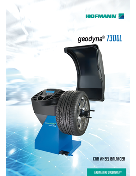 geodyna® 7300L Car Wheel Balancer with LED Display brochure