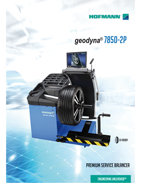 geodyna® 7850-2P Car Wheel Balancer with Touchscreen brochure