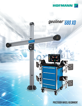 geoliner® 680 XD LIFT AC400 Aligneur de roues de voiture 3D avec technologie XD brochure