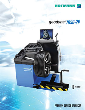geodyna® 7850-2P Car Wheel Balancer with Touchscreen brochure