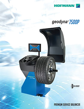 geodyna® 7500P Car Wheel Balancer with LED Display brochure