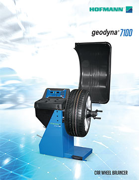 geodyna® 7100 Équilibreuse de roues avec affichage numérique brochure