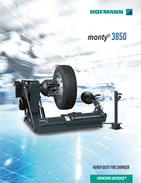 monty® 3850 TRUCK TIRE CHANGER brochure