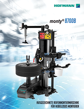 monty® 8700B Smontagomme senza leva brochure