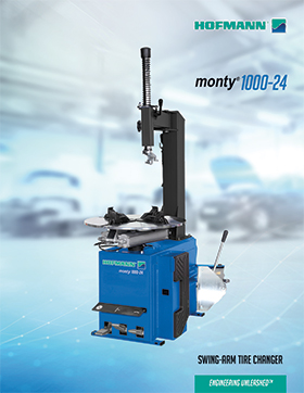 monty 1000-24 Máquina Desmontadora de Neumáticos con Brazo Oscilante brochure