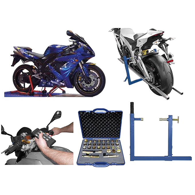 upgrade kit for testing motorcycles