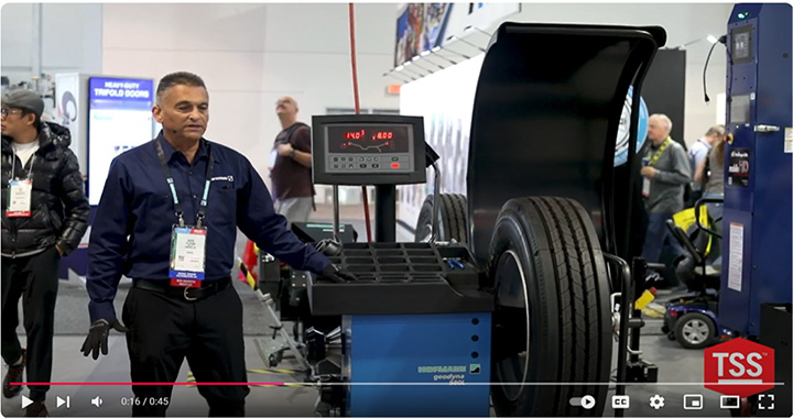 video of geodyna® 980L Wheel Balancer at SEMA