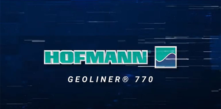 video of Hofmann® geoliner® 770 demo