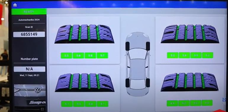 video of TreadReader™ DriveOver - Automechanika